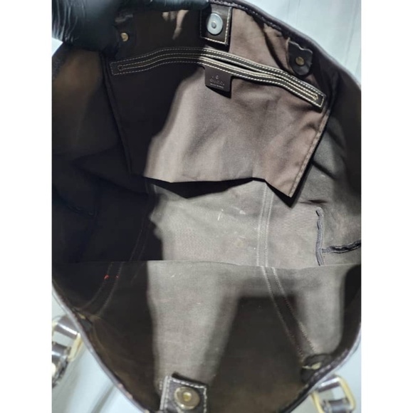 Authentic Gucci Medium GG Plus Joy Tote Bag Black/Beige - Picture 16 of 16